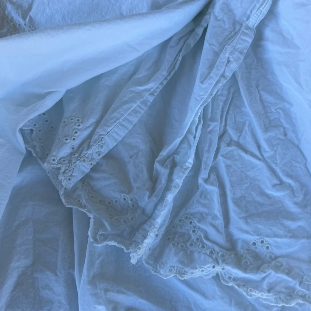 Simply Shabby Chic Eyelet Lace Bed Skirt Dust Ruffle White King 15